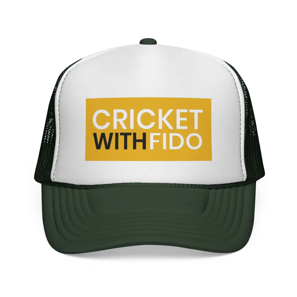 Cricket With Fido Trucker Cap